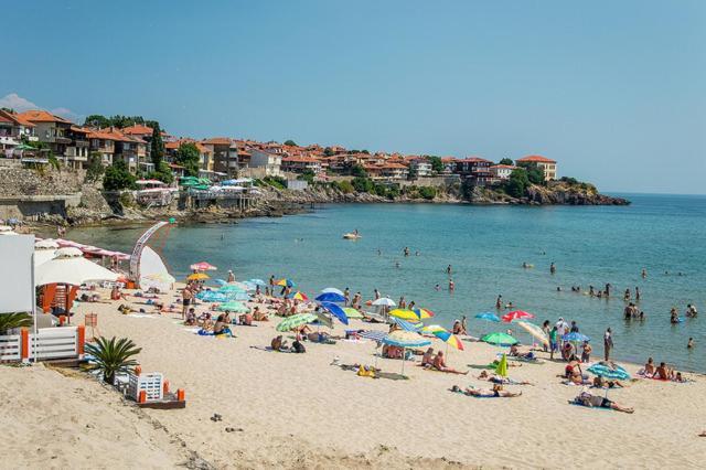 Apartman Horizont II - Side Sea View Sozopol Bagian luar foto